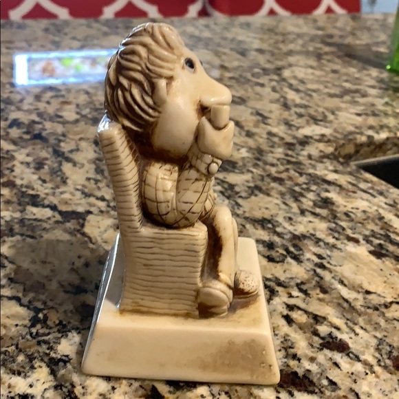 Vintage ‘78 my Dad is The Best statue. 5 inches. - Picture 4 of 5